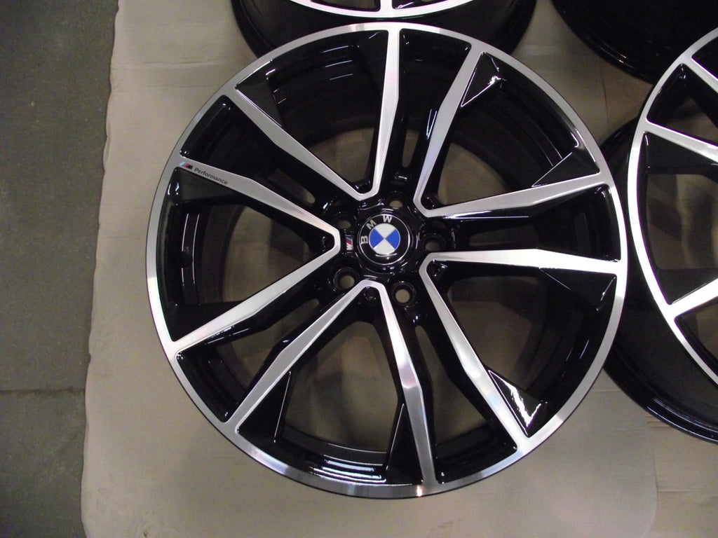 4x Alufelge 19 Zoll 8.0" 5x112 47ET Glanz Graphit BMW F39 X1 F48 Rim Wheel FEL4550107636uy