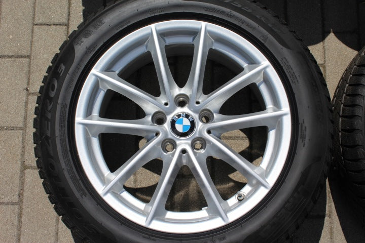 4x Alufelge 17 Zoll 7.5" 5x112 27ET Glanz Silber 6868217 BMW 5 G31 G30 Rim Wheel FEL6071697056ha