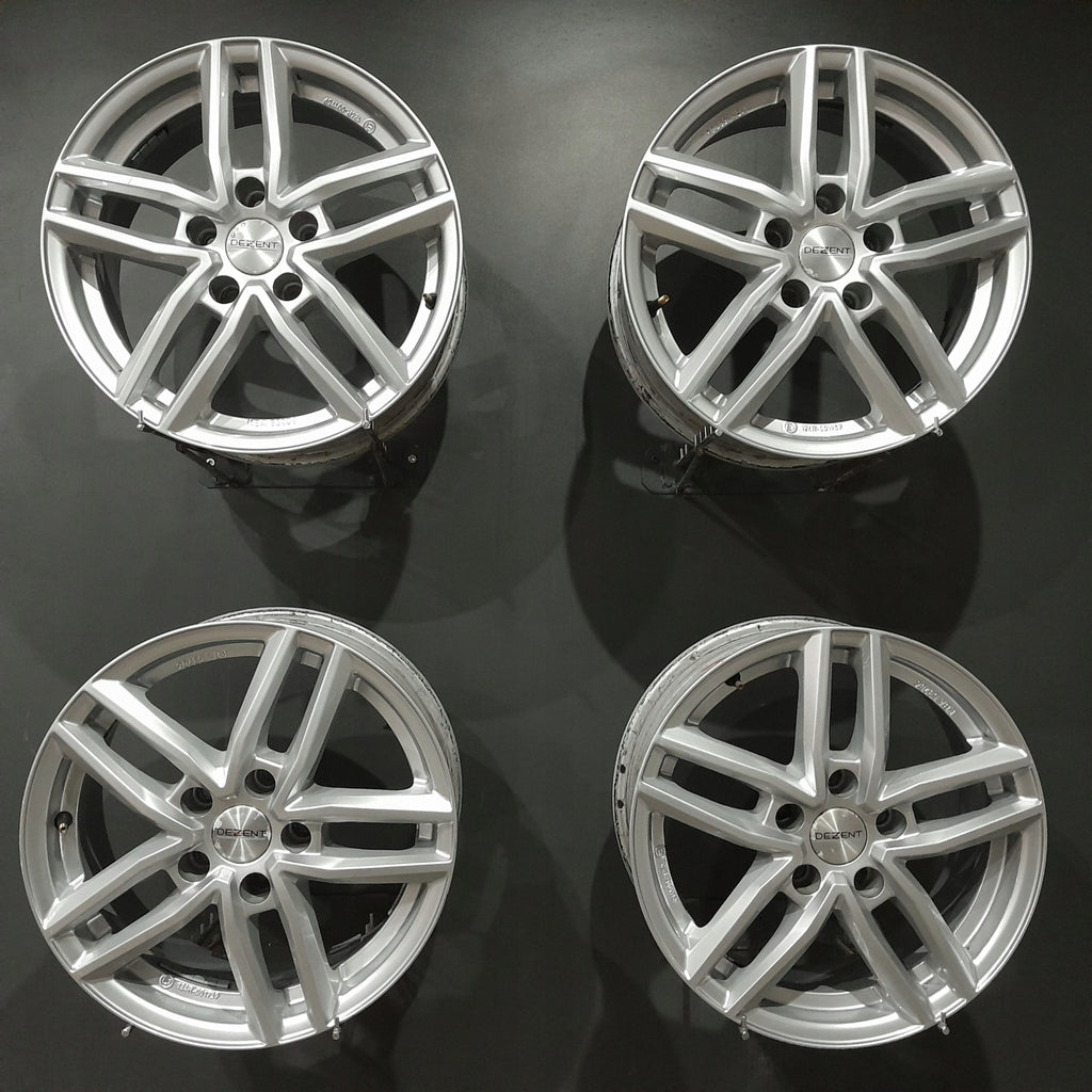 4x Alufelge 16 Zoll 6.5" 5x112 41ET Glanz KBA532060 Skoda Superb III Octavia FEL3900707154ub