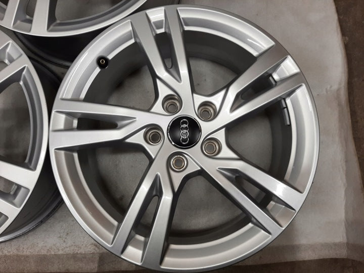 4x Alufelge 17 Zoll 6.5" 5x112 43ET 8V0601025DK Audi Rim Wheel FEL6709419927sw