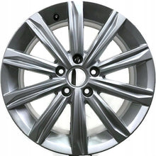 Load image into Gallery viewer, 1x Alufelge 17 Zoll 6.5&quot; 5x112 48,5ET Glanz Silber 5TA601025J VW Touran