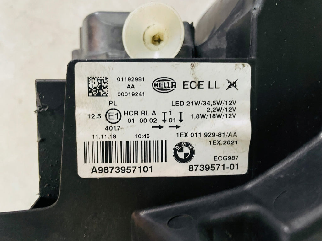 Frontscheinwerfer BMW 1 F21 F20 8739571-01 Full LED Links Scheinwerfer Headlight SCH8162637381nx