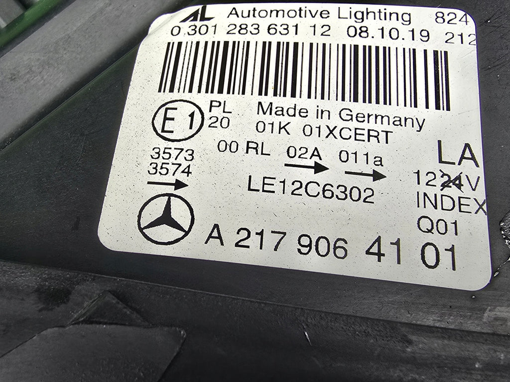 Frontscheinwerfer Mercedes-Benz A2179064101 Full LED Links Headlight SCH7507884390xr