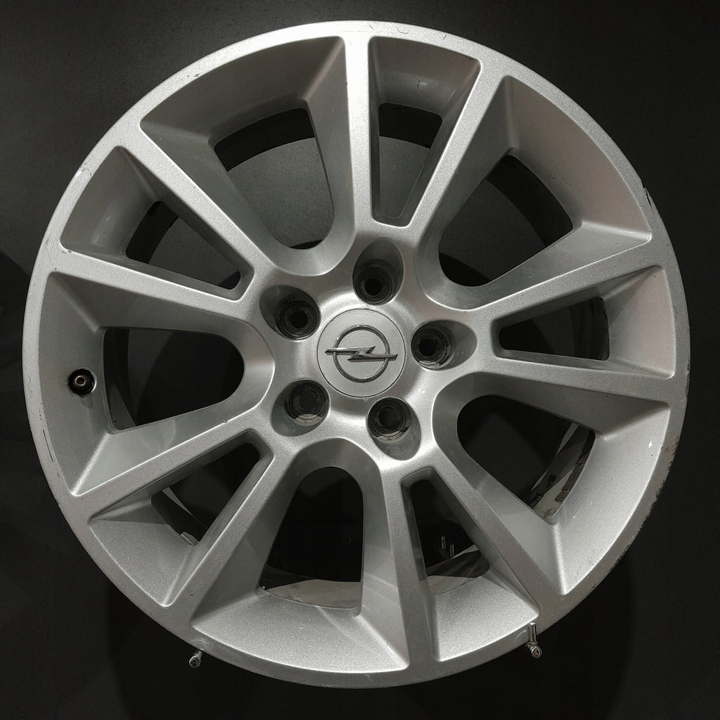1x Alufelge 17 Zoll 7.0" 5x110 35ET Glanz Silber 13120652 Opel Rim Wheel FEL9458318899pa