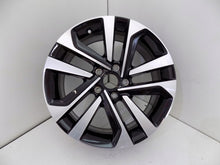 Load image into Gallery viewer, 1x Alufelge 17 Zoll 7.0" 5x112 40ET Glanz Schwarz 5NA601025AC VW Tiguan FEL5928744544ot