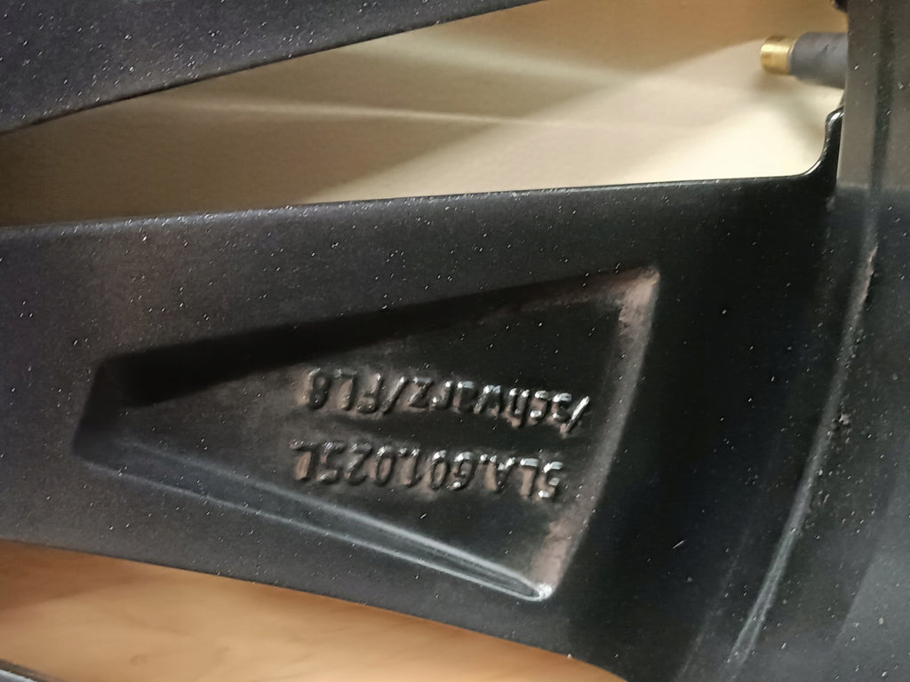 1x Alufelge 21 Zoll 8.5" 5x112 40ET 5LA601025L Skoda Enyaq Rim Wheel FEL5992780445bk