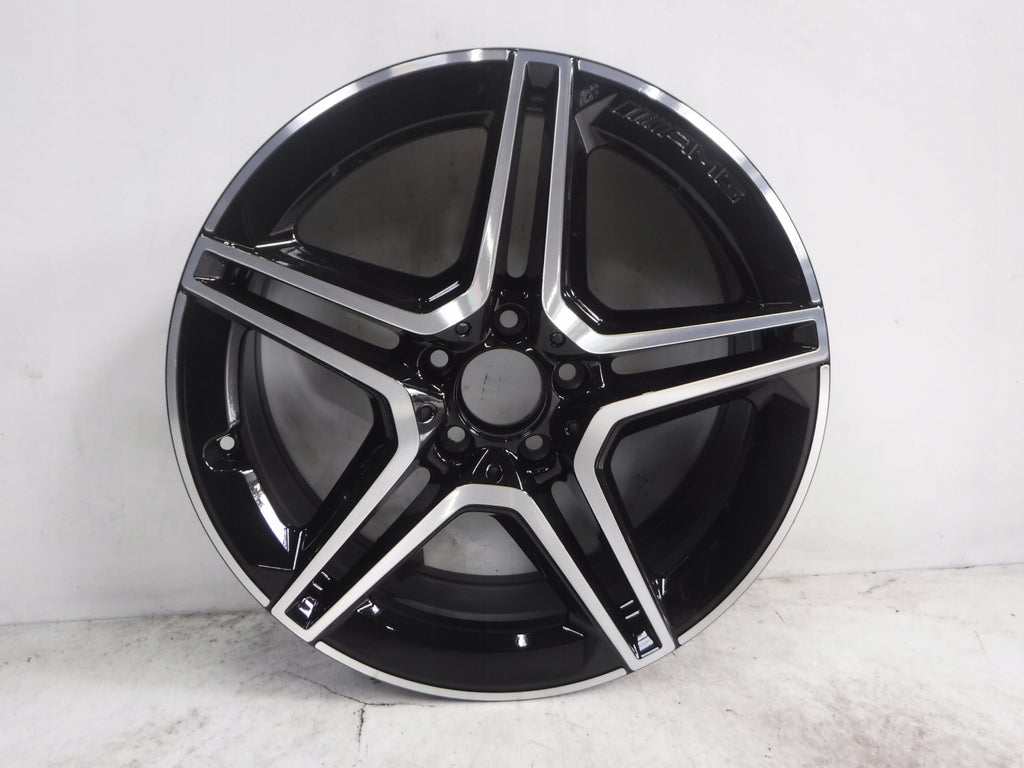 1x Alufelge 19 Zoll 7.5" 5x112 53ET Glanz Schwarz Mercedes-Benz W247 Rim Wheel FEL3312159013rt