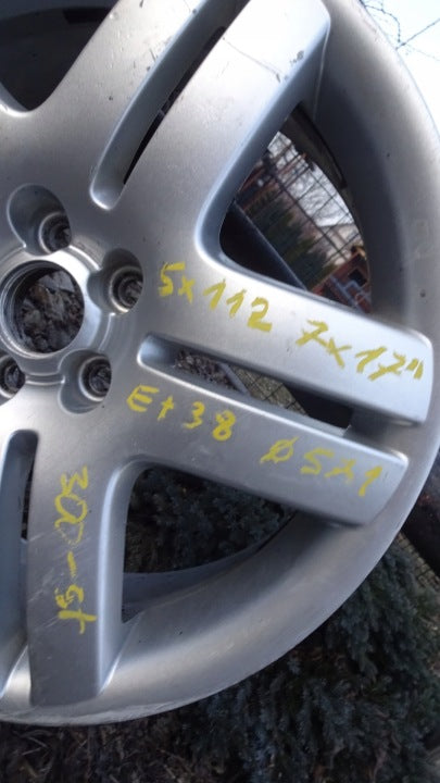 1x Alufelge 15 Zoll 7.0" 5x112 38ET 1T0601025M VW 17 Rim Wheel FEL9925496920xl