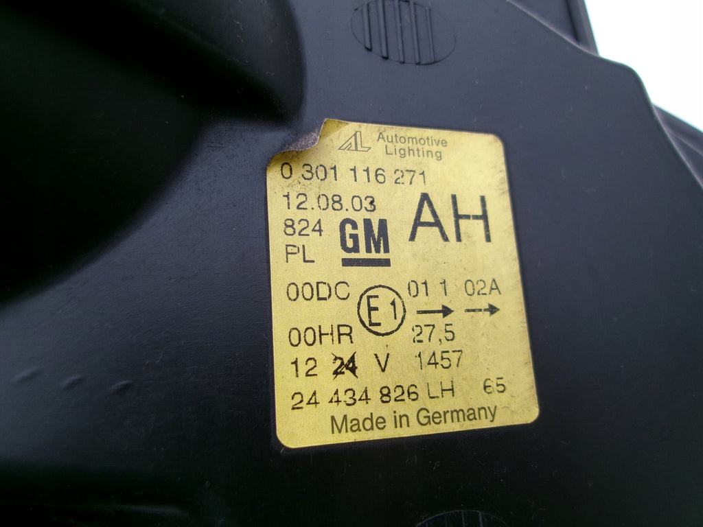 Frontscheinwerfer Opel Zafira A 24434826 Xenon Links Scheinwerfer Headlight