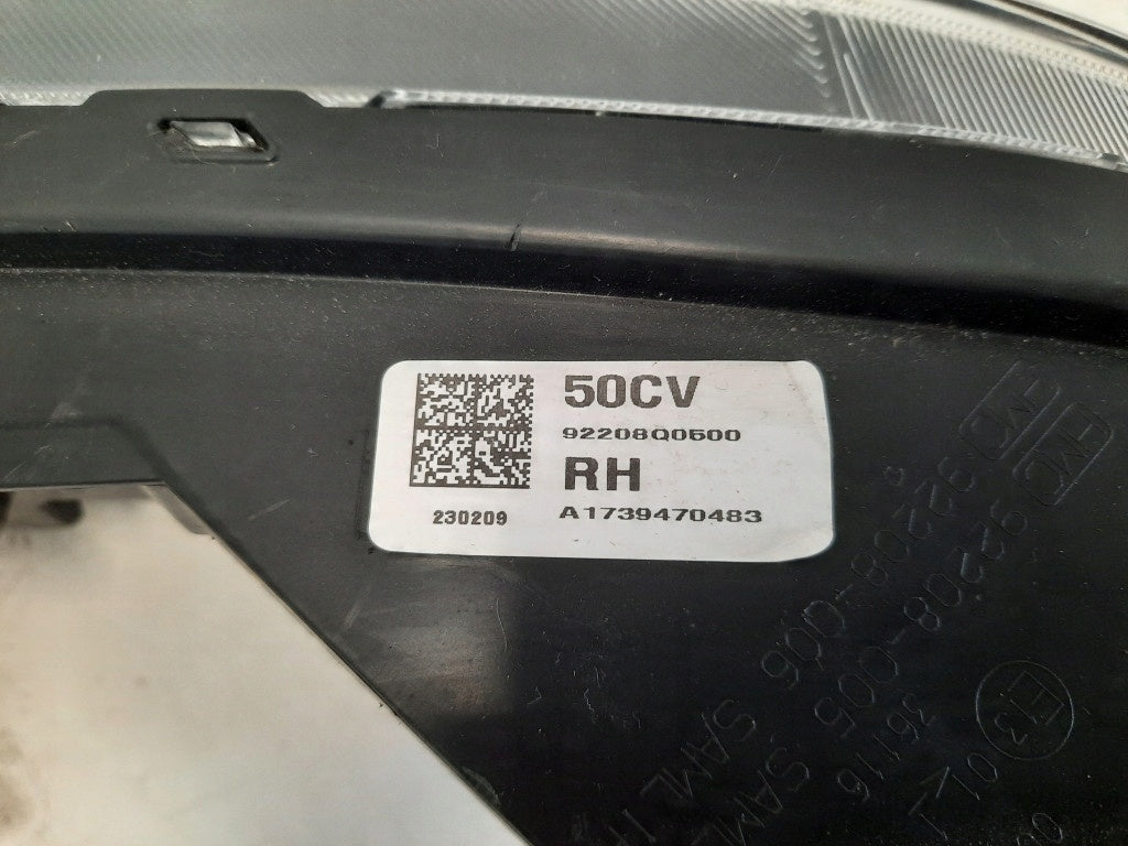 Frontscheinwerfer Hyundai Bayon 92208Q0500 LED Rechts Scheinwerfer Headlight