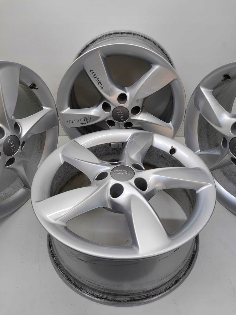 4x Alufelge 17 Zoll 7.5" 5x112 37ET Glanz Silber 4G0071497 Audi C7 Rim Wheel FEL8832895198gq