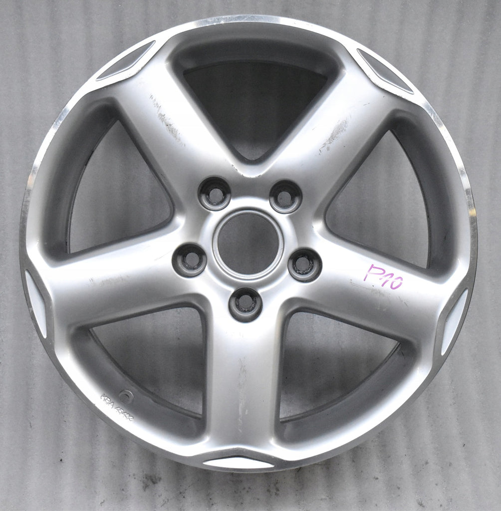 1x Alufelge 18 Zoll 8.0" 5x130 57ET Glanz Silber 7L6601025G VW Touareg Rim Wheel