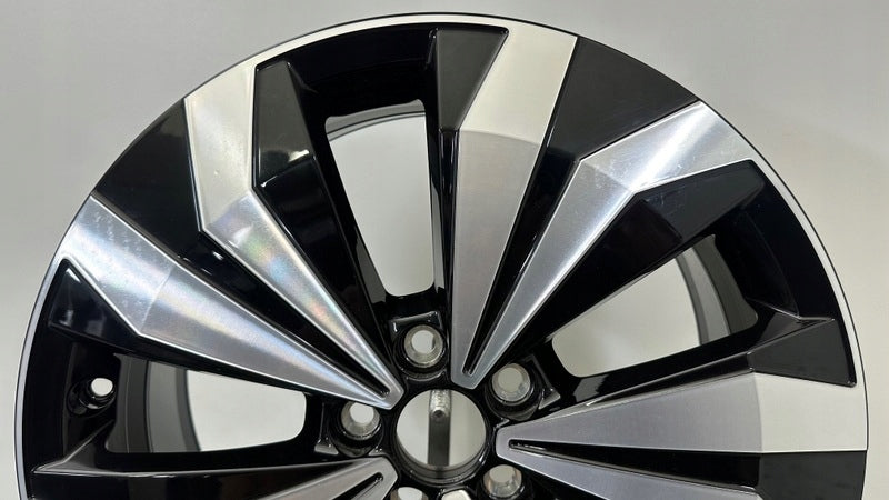 1x Alufelge 17 Zoll 6.5" 5x100 39ET Glanz Schwarz 2GM601025AJ VW T-Cross FEL6139594333ue