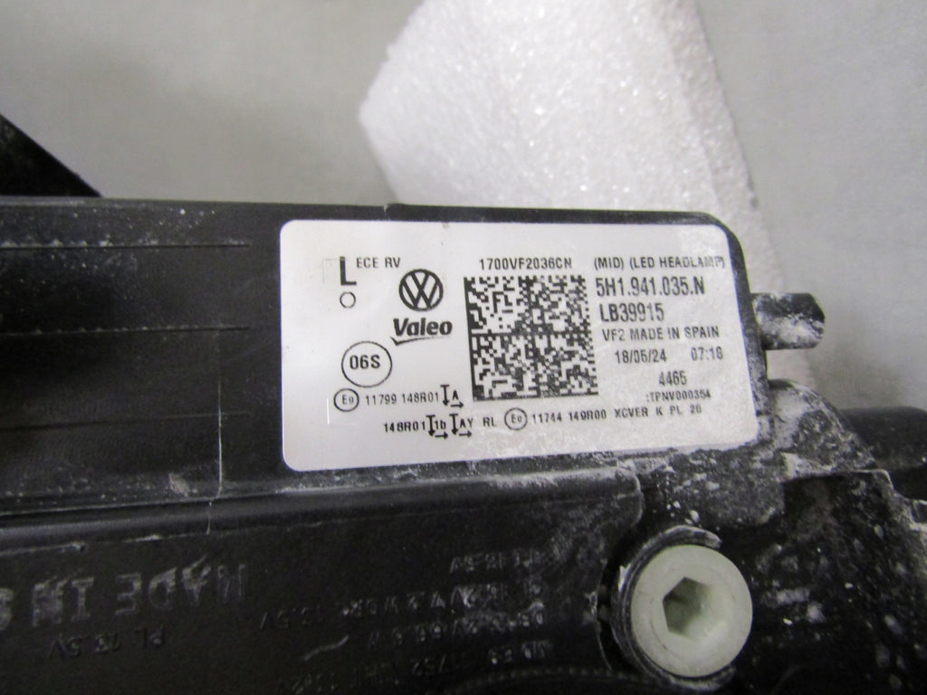 Frontscheinwerfer VW Golf VIII 5H1941035N Full LED Links Scheinwerfer Headlight SCH6635452371be