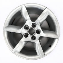 Load image into Gallery viewer, 1x Alufelge 17 Zoll 8.0&quot; 5x112 26ET Glanz Silber 8T0601025CJ Audi A5 Rim Wheel