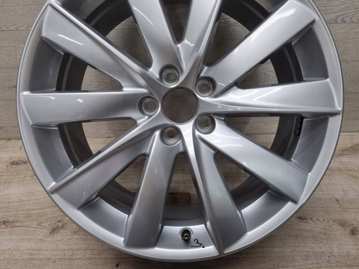 1x Alufelge 19 Zoll 8.0" 5x108 42 5ET Glanz Silber 31362276 Volvo Xc90 Rim Wheel FEL6089347263vj
