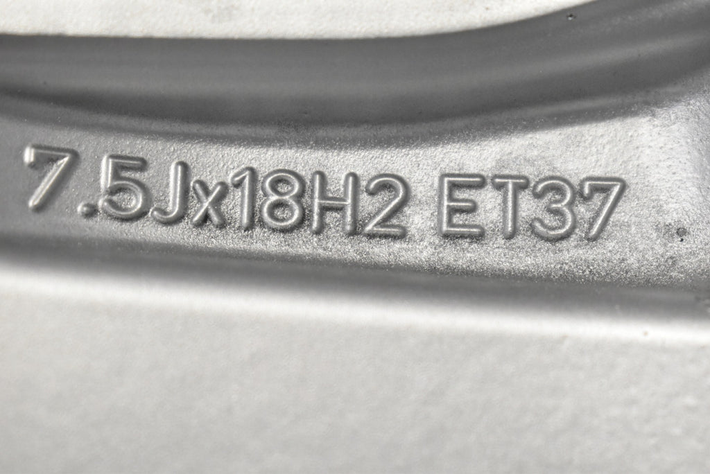 4x Alufelge 18 Zoll 7.5" 5x112 37ET Glanz Silber 4G0601025M Audi A6 C7 Rim Wheel FEL2416761247uo