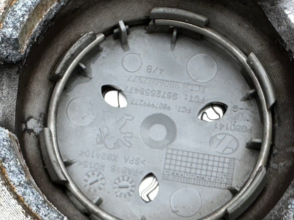 1x Alufelge 16 Zoll 7.0" 5x108 9671401180 Peugeot 508 Rim Wheel