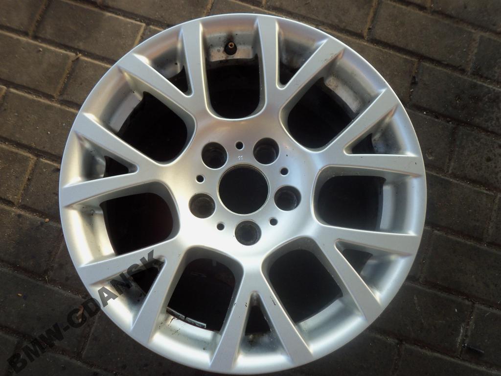 1x Alufelge 17 Zoll 8.0" 5x120 30ET Silber 6775990 BMW 7 F01 F02 Rim Wheel