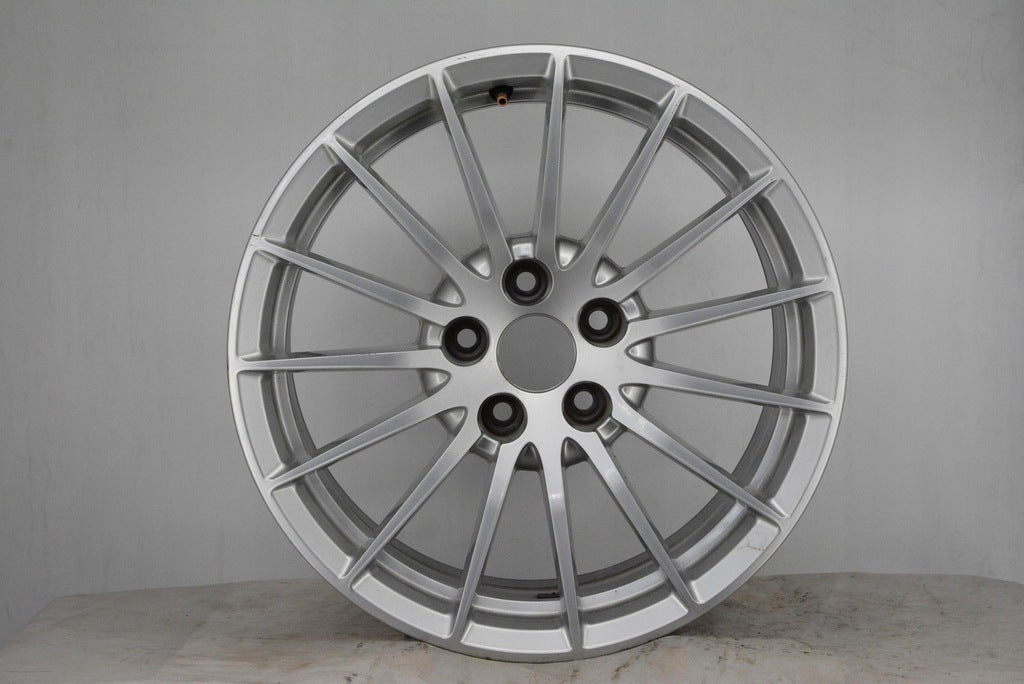 1x Alufelge 17 Zoll 7.5" 5x112 29ET Glanz Silber 8W0601025 Audi B9 Rim Wheel FEL8932002579as