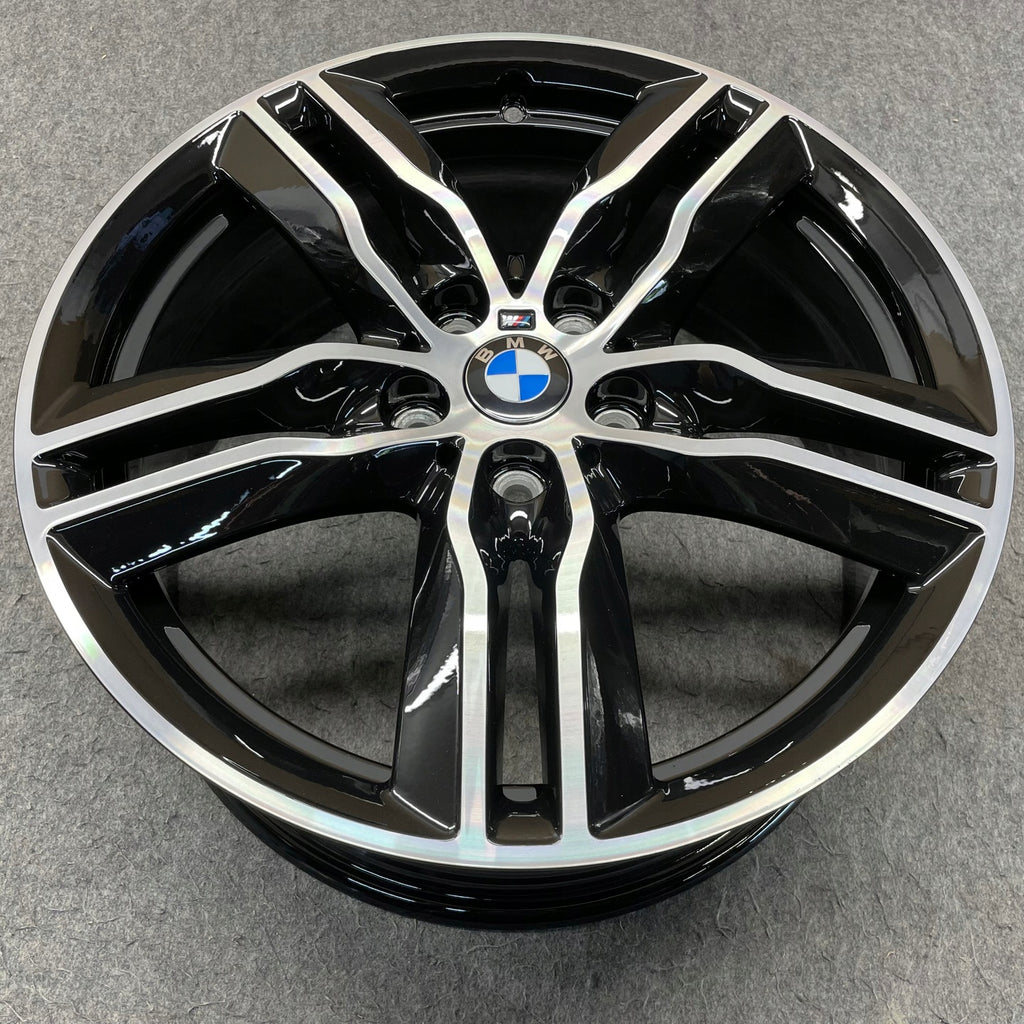 4x Alufelge 18 Zoll 7.5" 5x112 51ET Glanz Silber 7850456 BMW X1 F48 Rim Wheel