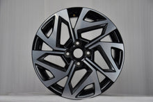 Load image into Gallery viewer, 1x Alufelge 16 Zoll 6.5" 4x100 48ET Glanz Schwarz 52910-K7300 Hyundai I10 Iii FEL1916159974mj