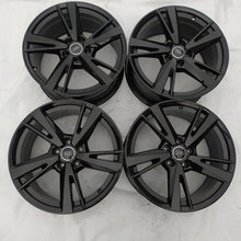 Laden Sie das Bild in den Galerie-Viewer, 4x Alufelge 18 Zoll 8.0" 5x112 46ET Glanz Schwarz 8Y0601025N Audi Rim Wheel FEL2183447185dn
