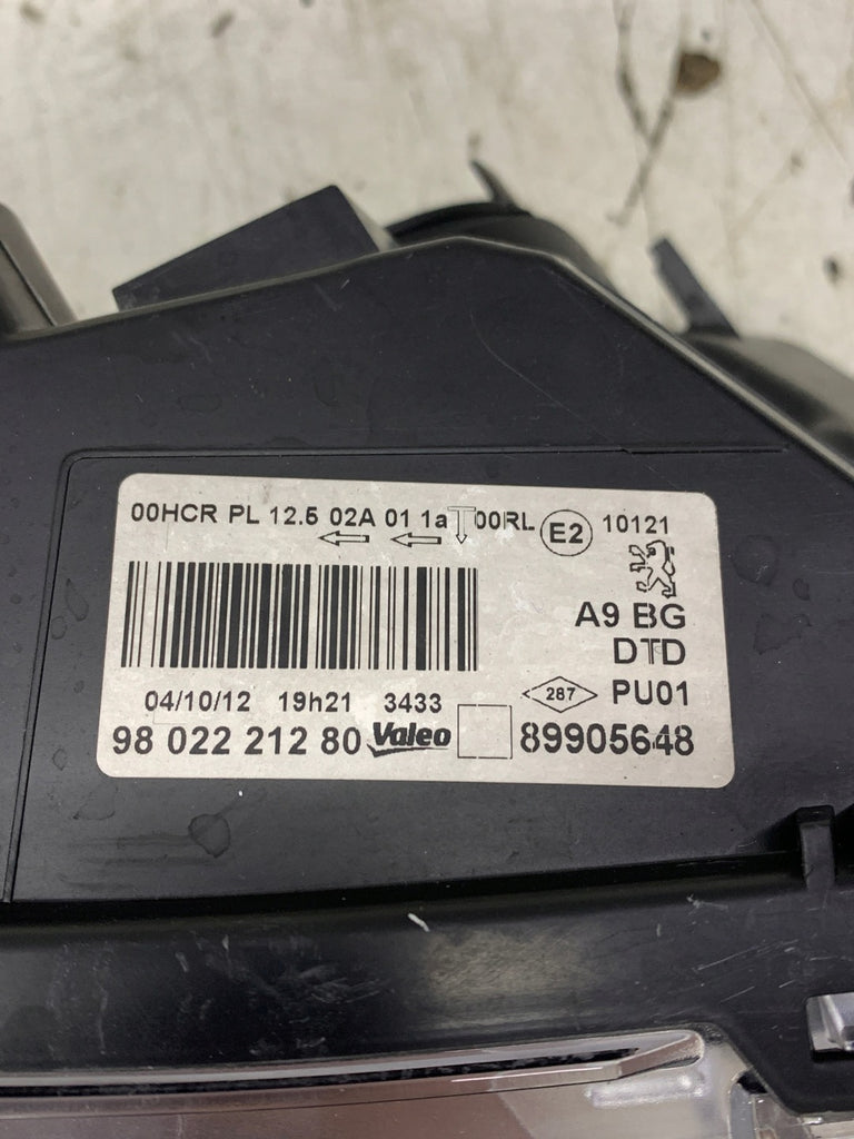 Frontscheinwerfer Peugeot 208 I 9802221280 Rechts Scheinwerfer Headlight SCH8789548220ll