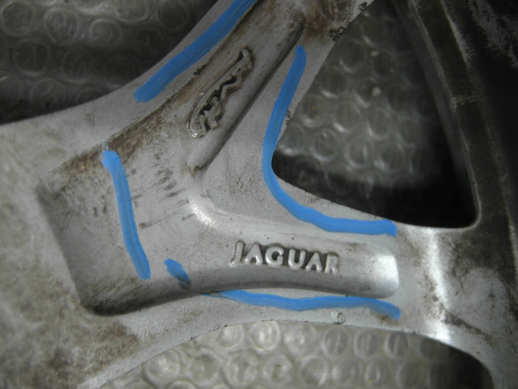 1x Alufelge 19 Zoll 9.5" 5x108 27ET EX53-1007-KA Jaguar F Type Rim Wheel FEL3122117171ew