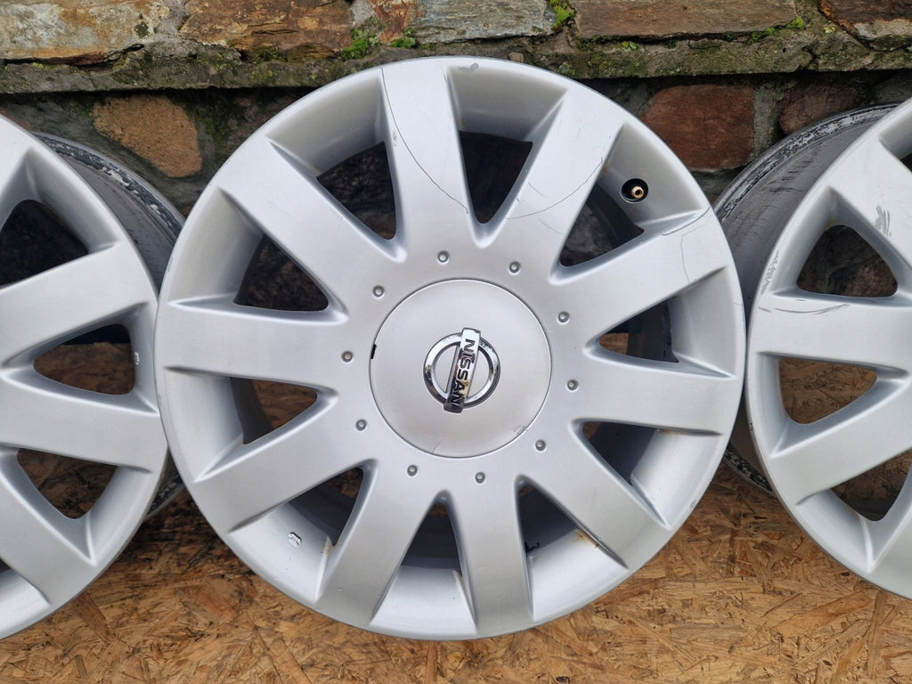 4x Alufelge 17 Zoll 7.0" 5x114.3 Nissan I Rim Wheel FEL8061447738wp