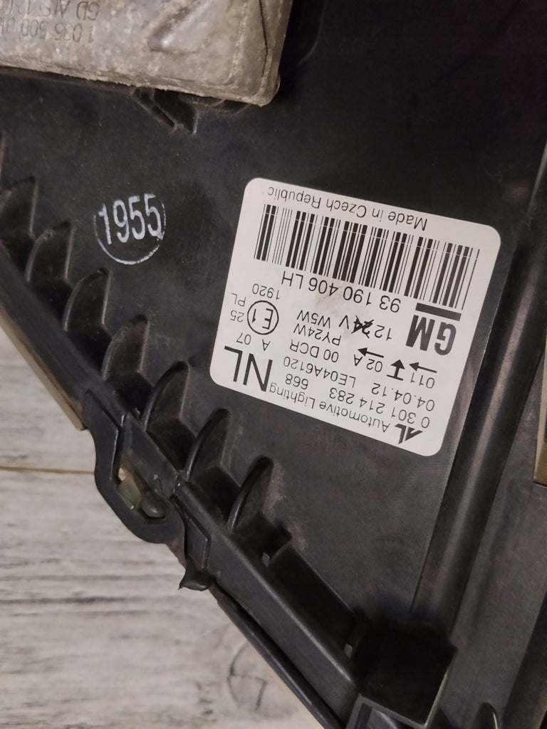 Frontscheinwerfer Opel Zafira B 93190406 1307329112 Links Scheinwerfer Headlight SCH9444404632za