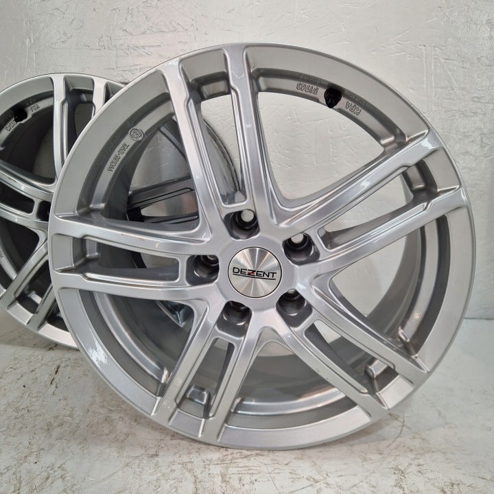 4x Alufelge 17 Zoll 7.0" 5x112 40ET Glanz Silber KBA51743 Rim Wheel FEL6818213584it