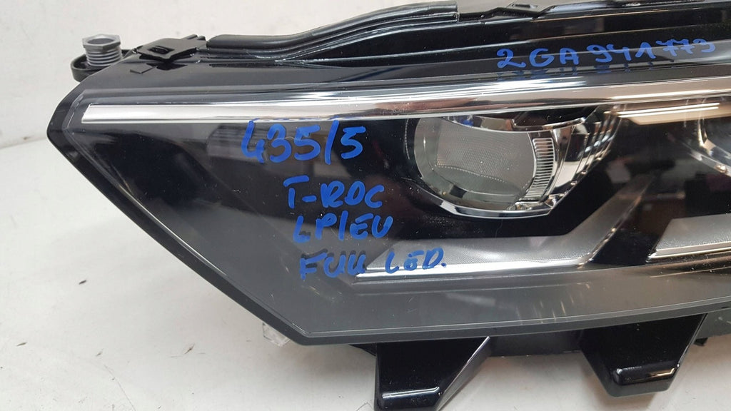 Frontscheinwerfer VW T-Roc 2GA941773 450520 90138920 Full LED Links Headlight