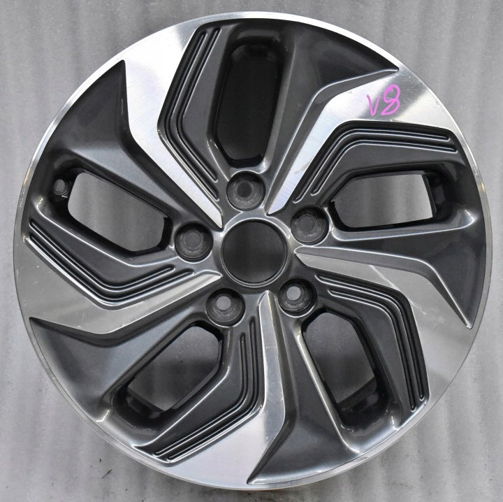 1x Alufelge 16 Zoll 6.5" 5x114.3 44ET 52910CM100 Hyundai Sonata Rim Wheel FEL7740861522bm