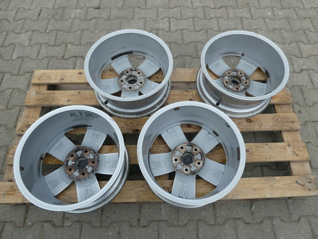 4x Alufelge 17 Zoll 7.0" 5x120 55ET Glanz Silber 7E0601025 VW T6 T5 Rim Wheel FEL5043657578ym