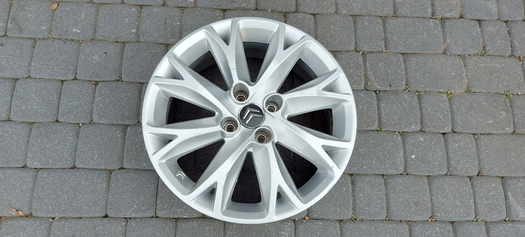 1x Alufelge 17 Zoll 6.5" 4x108 26ET 9684260580 Citroën Rim Wheel FEL5717314508fm
