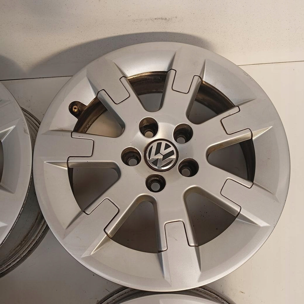 4x Alufelge 15 Zoll 5.5" 5x100 38ET Glanz Silber 6R0601025E VW Polo Rim Wheel FEL1416389976ad