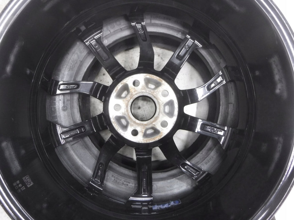 1x Alufelge 19 Zoll 8.0" 5x112 49ET Glanz Schwarz KBA53437 Audi I Rim Wheel FEL9919017411do
