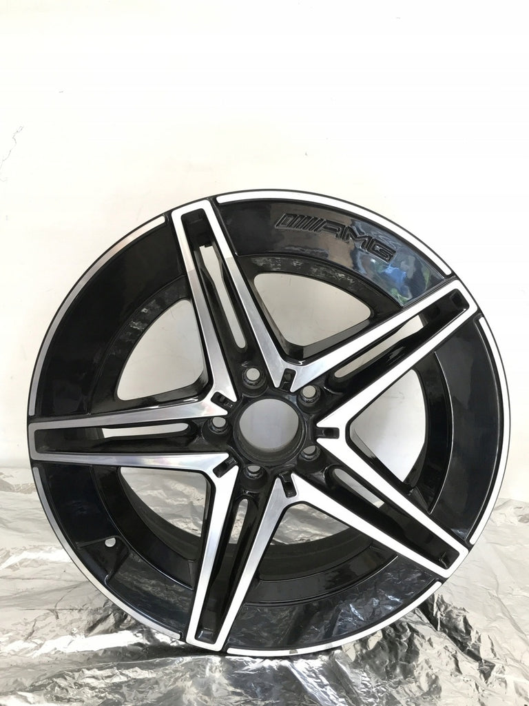 1x Alufelge 18 Zoll 7.5" 5x112 Glanz A2064011700 Mercedes-Benz W206 Rim Wheel