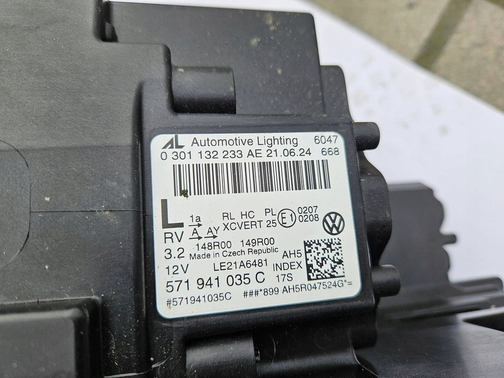 Frontscheinwerfer VW Tiguan 571941035C 0301122233AE Links Scheinwerfer Headlight
