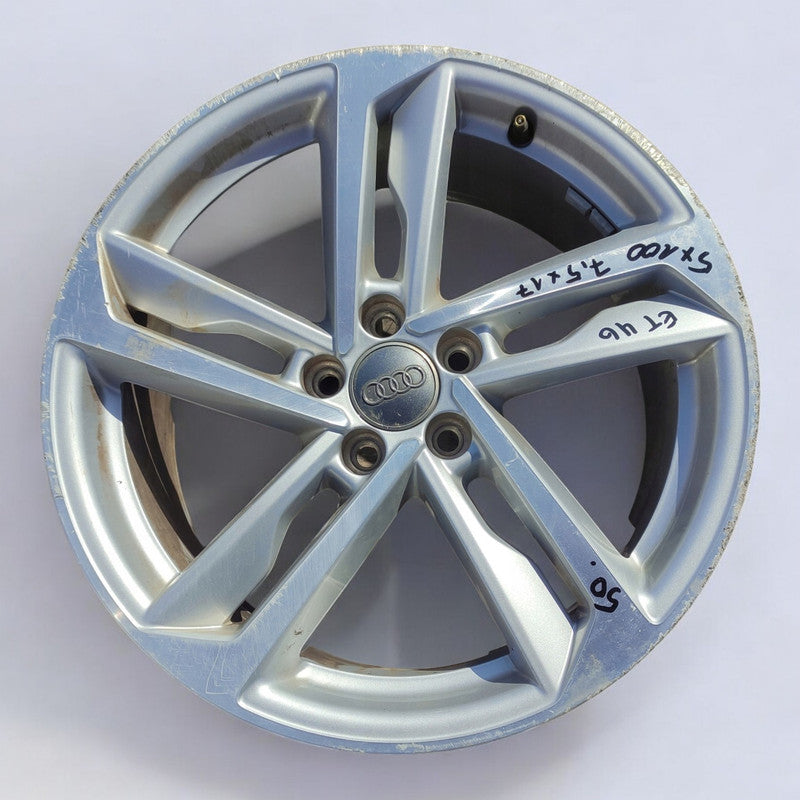 1x Alufelge 17 Zoll 7.5" 5x100 46ET Glanz Silber 82A601025K Audi A1 Rim Wheel