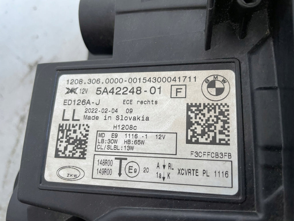 Frontscheinwerfer BMW 2 Active Tourer U06 5A42248-01 LED Rechts Headlight SCH1734271128ba