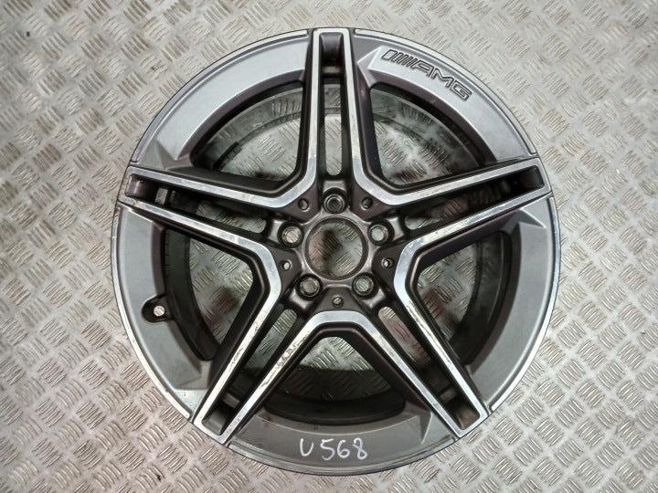 1x Alufelge 18 Zoll 8.5" 5x112 49ET A2054019600 Mercedes-Benz W205 Rim Wheel FEL8986404455il