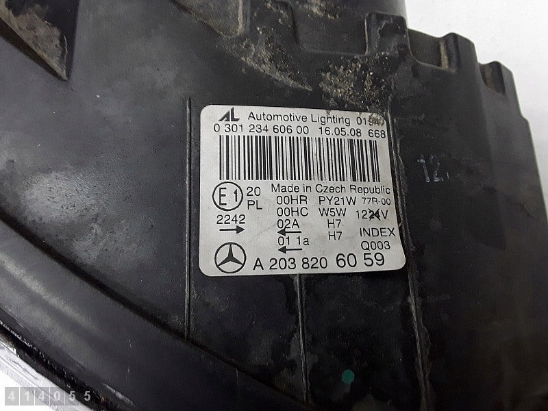 Frontscheinwerfer Mercedes-Benz C Class A2038206059 Rechts Headlight SCH3056875854md