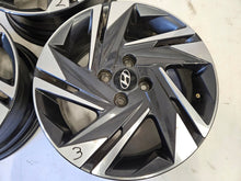 Load image into Gallery viewer, 1x Alufelge 16 Zoll 6.0" 4x100 50ET Glanz 52910-Q0200 Hyundai I10 III I20 FEL1471898455pl