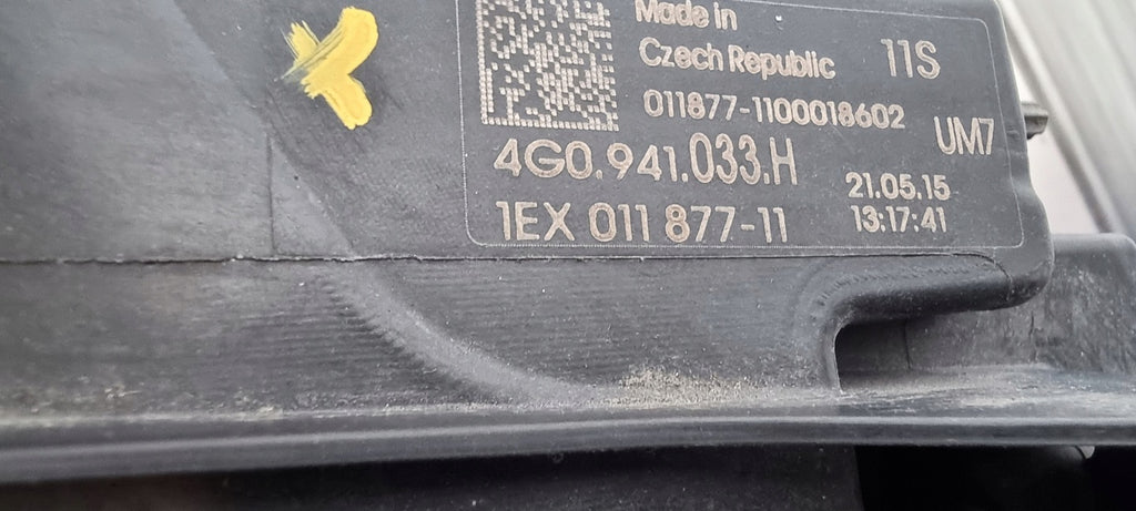 Frontscheinwerfer Audi A6 C7 4G0941034H 4G0941033H Ein Satz Headlight SCH3118381387cm