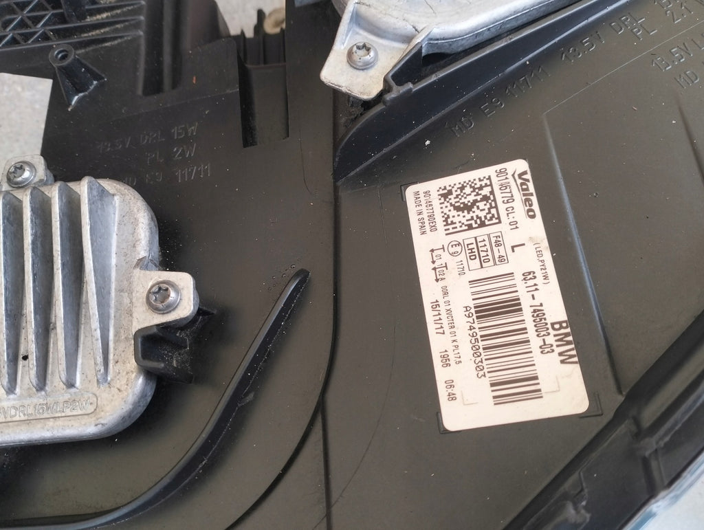 Frontscheinwerfer BMW X1 F48 7495003-03 Full LED Links Scheinwerfer Headlight SCH8216223323ss