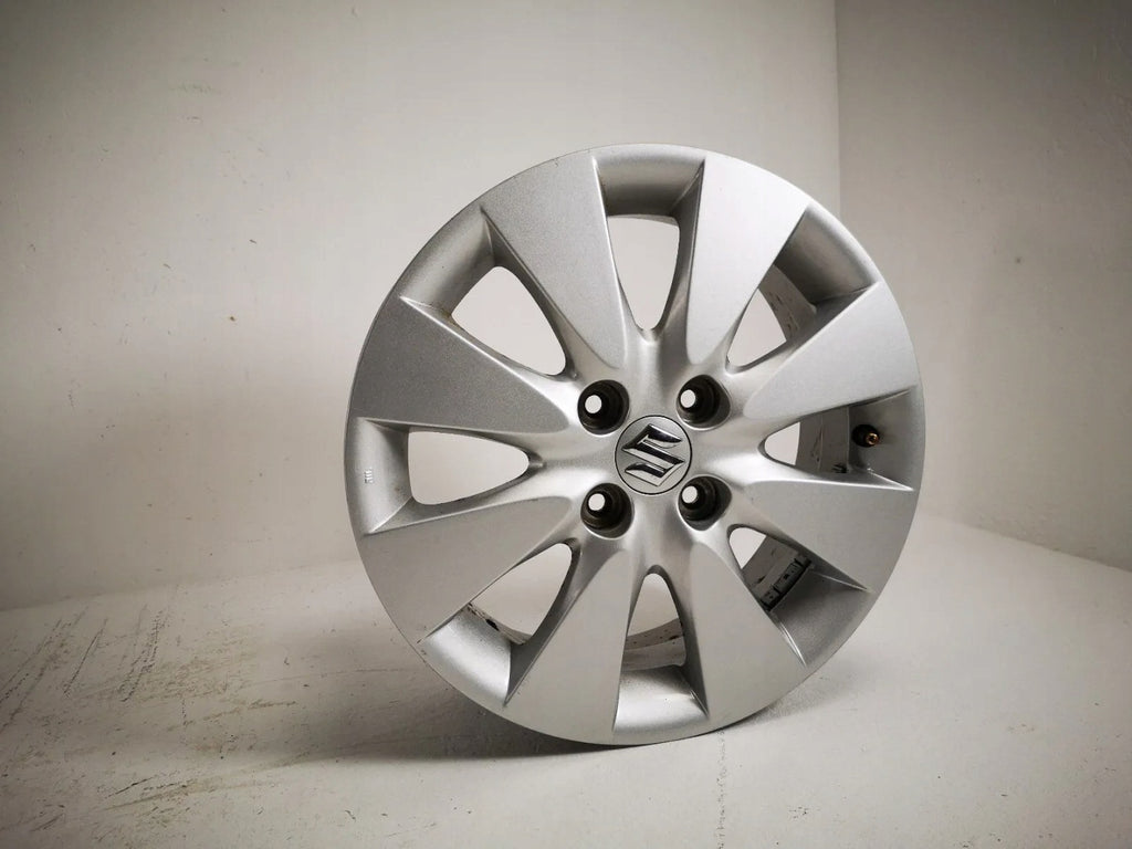 1x Alufelge 15 Zoll 5.5" 4x100 50ET Glanz Silber Suzuki Rim Wheel FEL4394596854pv