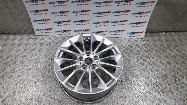 1x Alufelge 17 Zoll 7.5" 5x112 54ET Glanz Silber 6856084 BMW F40 Rim Wheel FEL4067544613ut