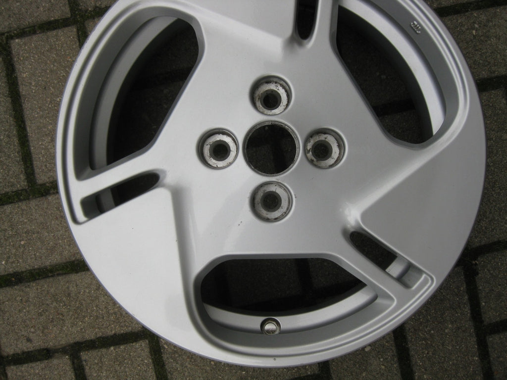 1x Alufelge 15 Zoll 5.0" 4x100 46ET Glanz Grau Mg Rim Wheel FEL4549153753ua